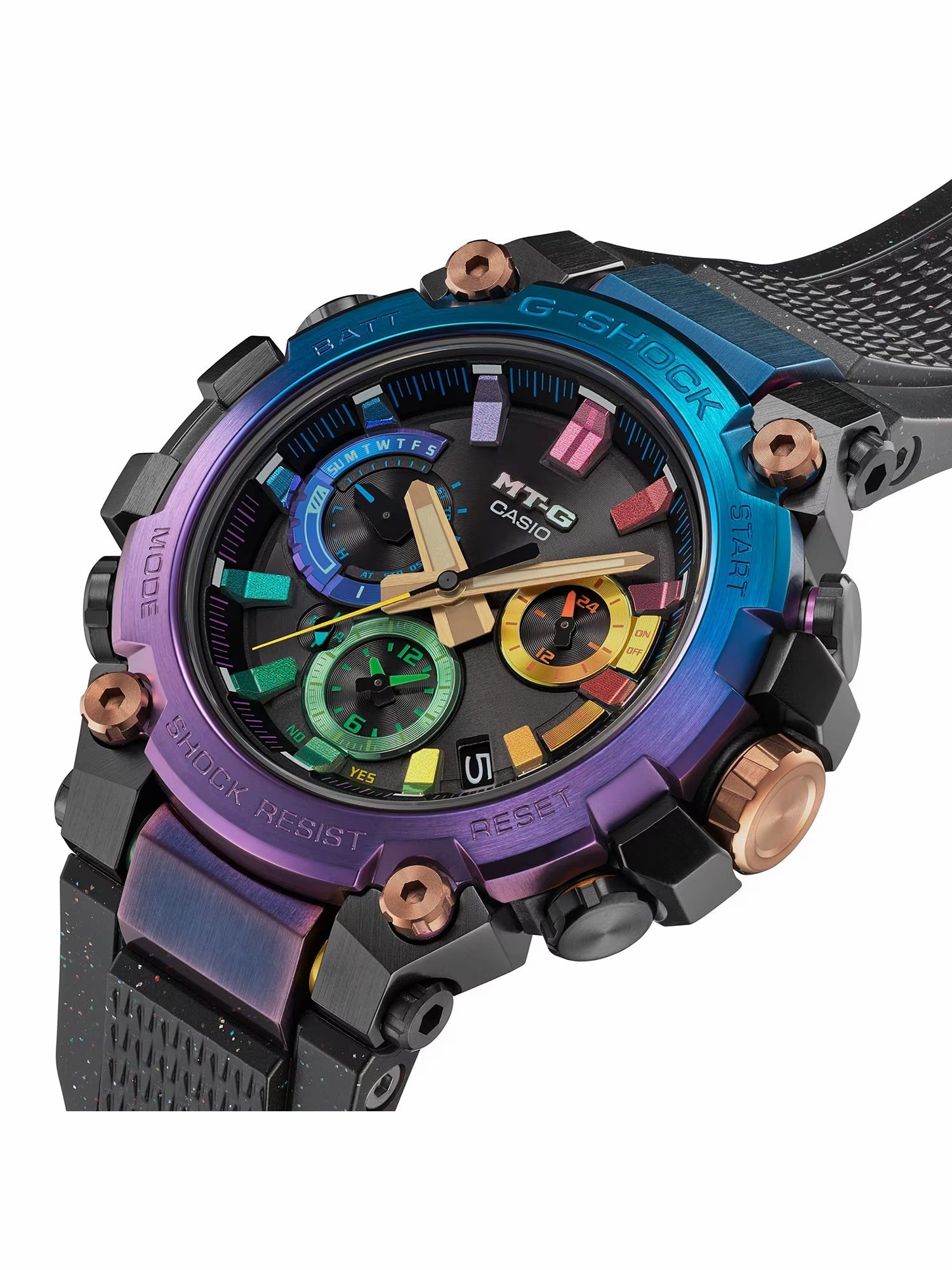 Casio G-Shock - Diffuse Nebula Rainbow Limited Edition watch MTG-B3000DN-1