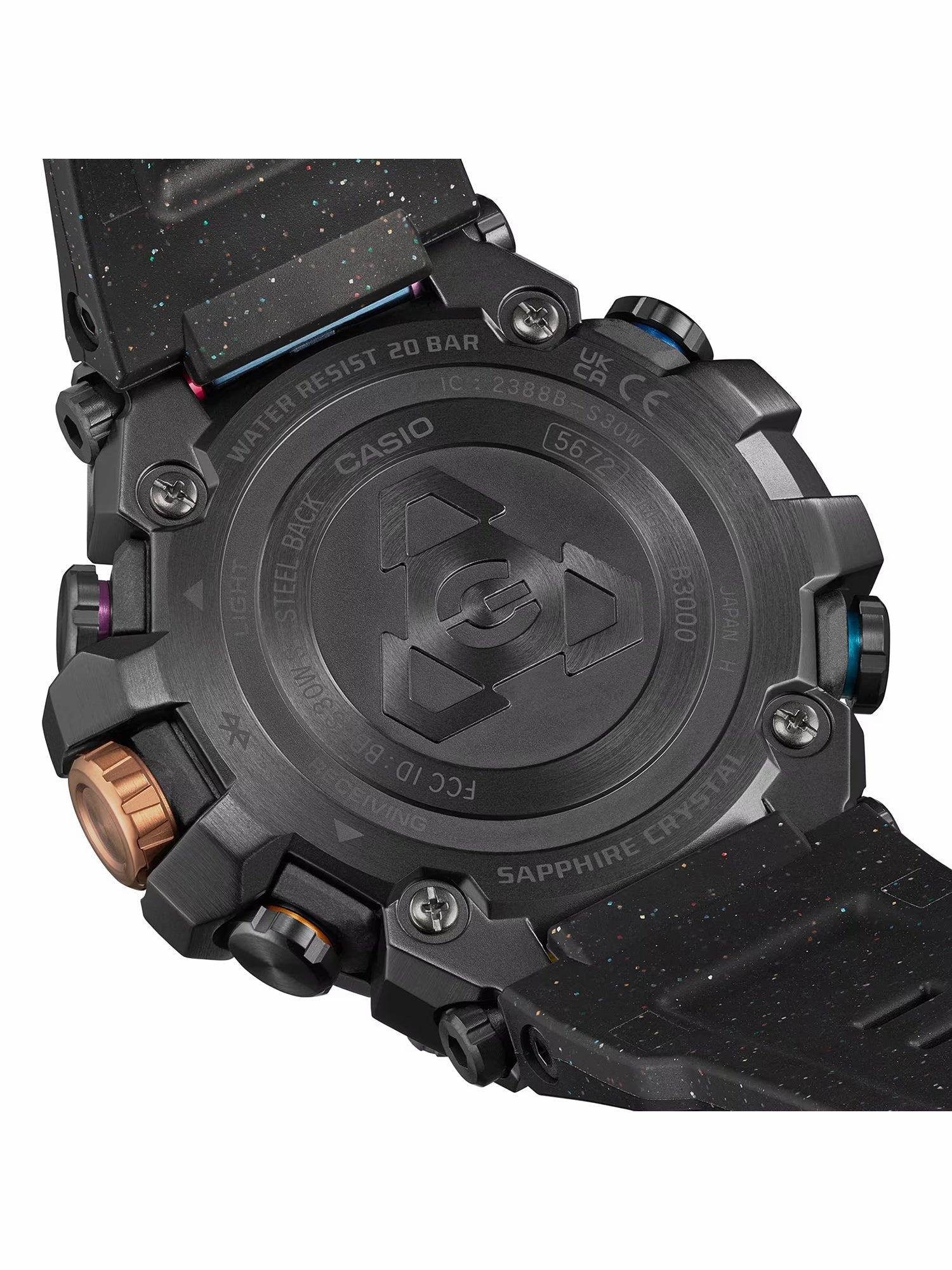 Casio G-Shock - Diffuse Nebula Rainbow Limited Edition watch MTG-B3000DN-1