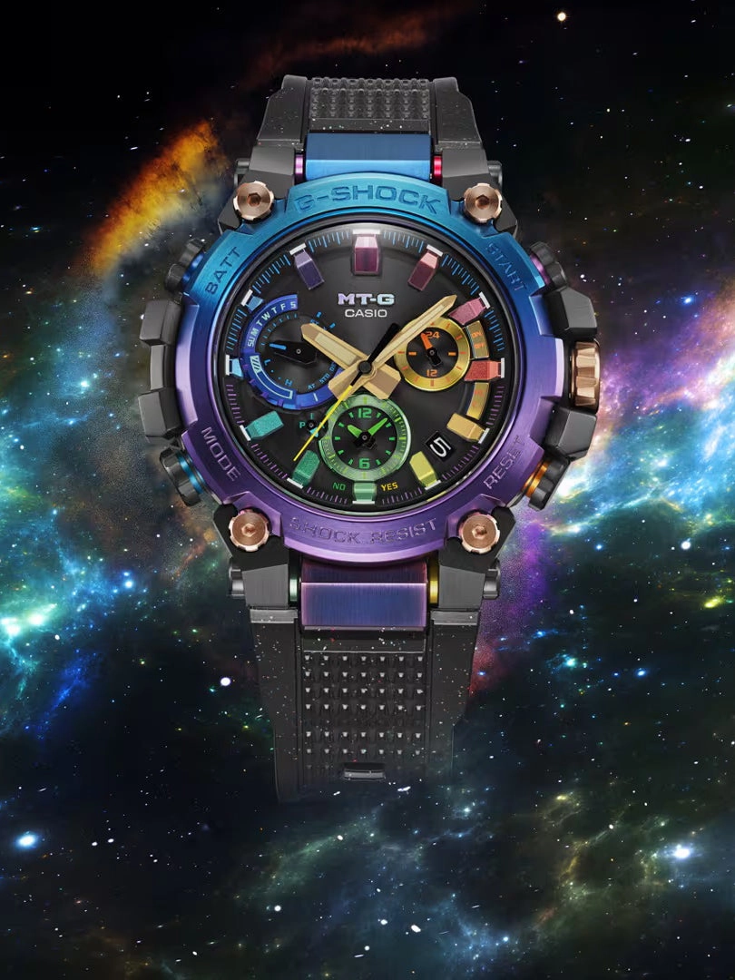 Casio G-Shock - Diffuse Nebula Rainbow Limited Edition watch MTG-B3000DN-1