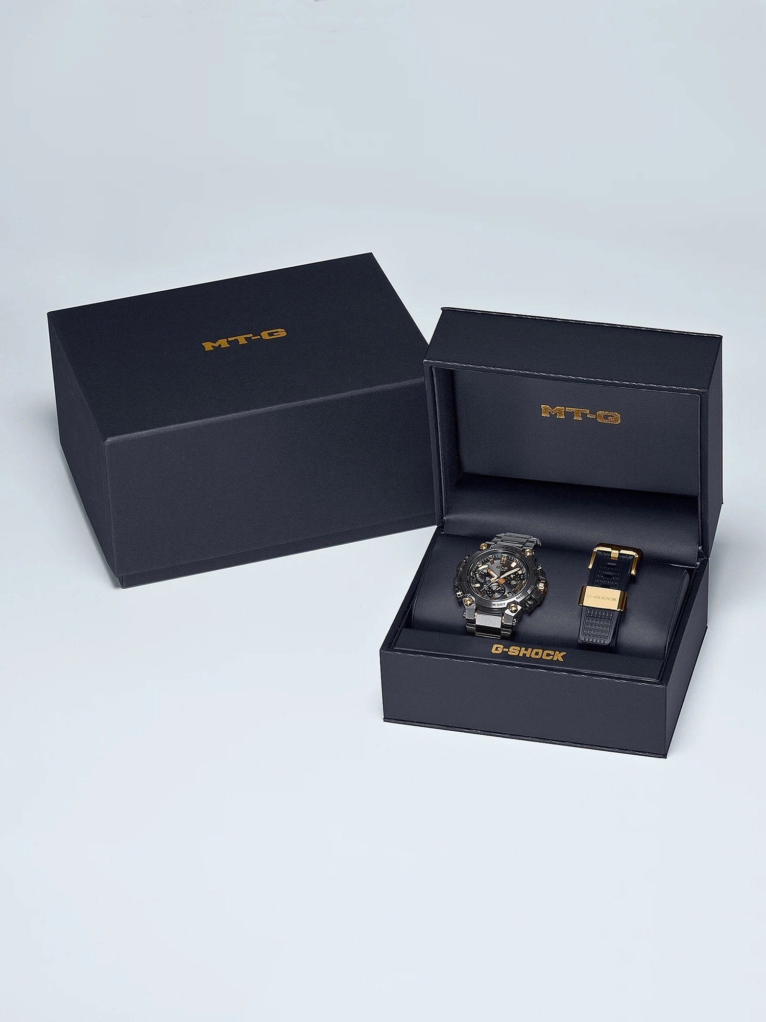 Casio G-Shock - Dual Core Guard Structure Watch with Extra Strap MTG-B3000BDE-1