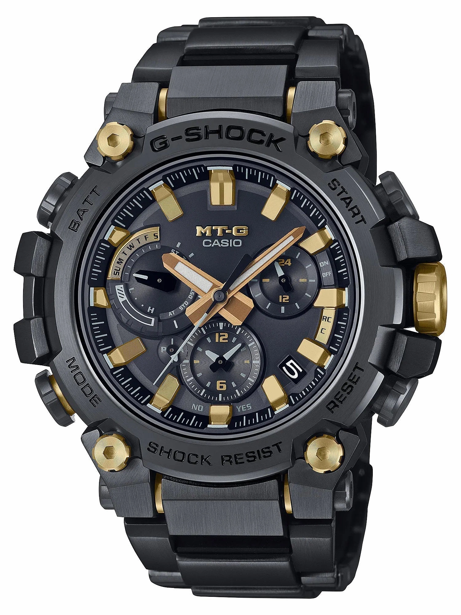 Casio G-Shock - Dual Core Guard Structure Watch with Extra Strap MTG-B3000BDE-1
