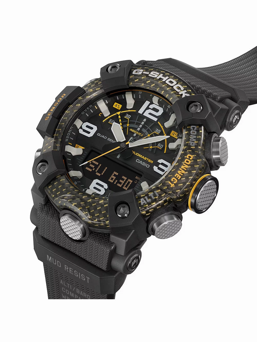 Casio G-Shock 'Master of G' Yellow Rescue Series MUDMASTER Mens Watch GGB100Y-1A