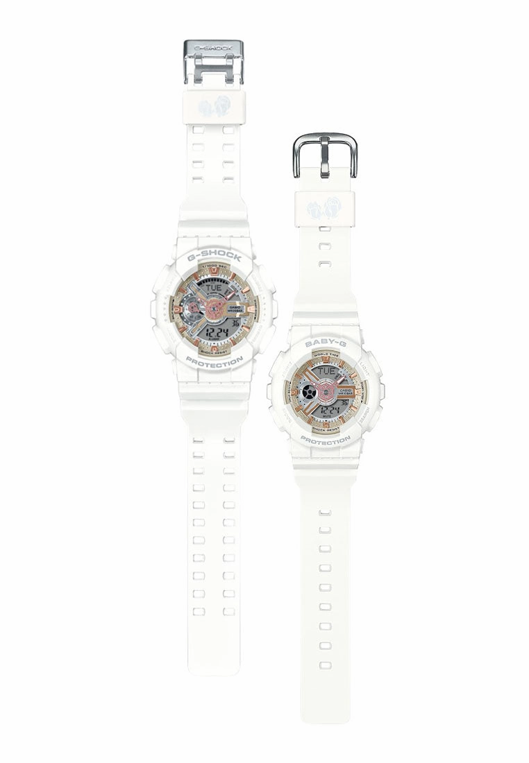 Casio G-shock Baby-g Pair LOV-24A-7A Digital Analog Rubber Strap Couple Watch