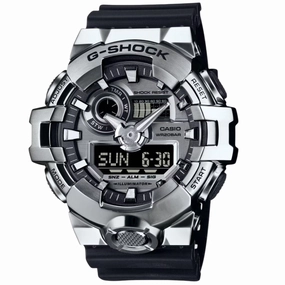Casio G-Shock Digital-Analogue Black Resin Strap Men Watch GM-700-1ADR