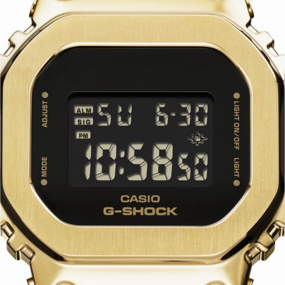 Casio G-Shock Digital Black Resin Strap Women Watch GM-S5600GB-1DR-P