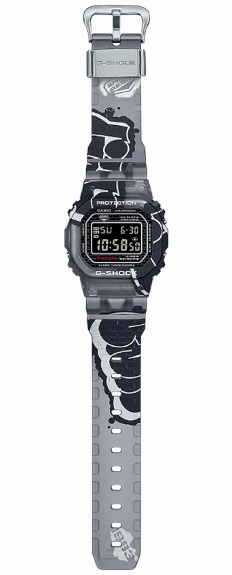 Casio G-shock DW-5000SS-1DR Digital Rubber Strap Watch For Men