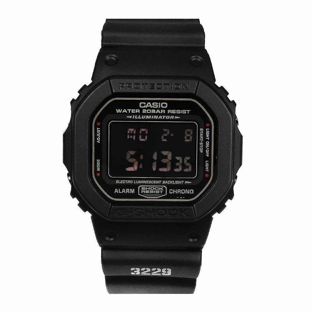 CASIO G-SHOCK DW-5600MS-1DR DIGITAL QUARTZ BLACK RESIN MEN'S WATCH