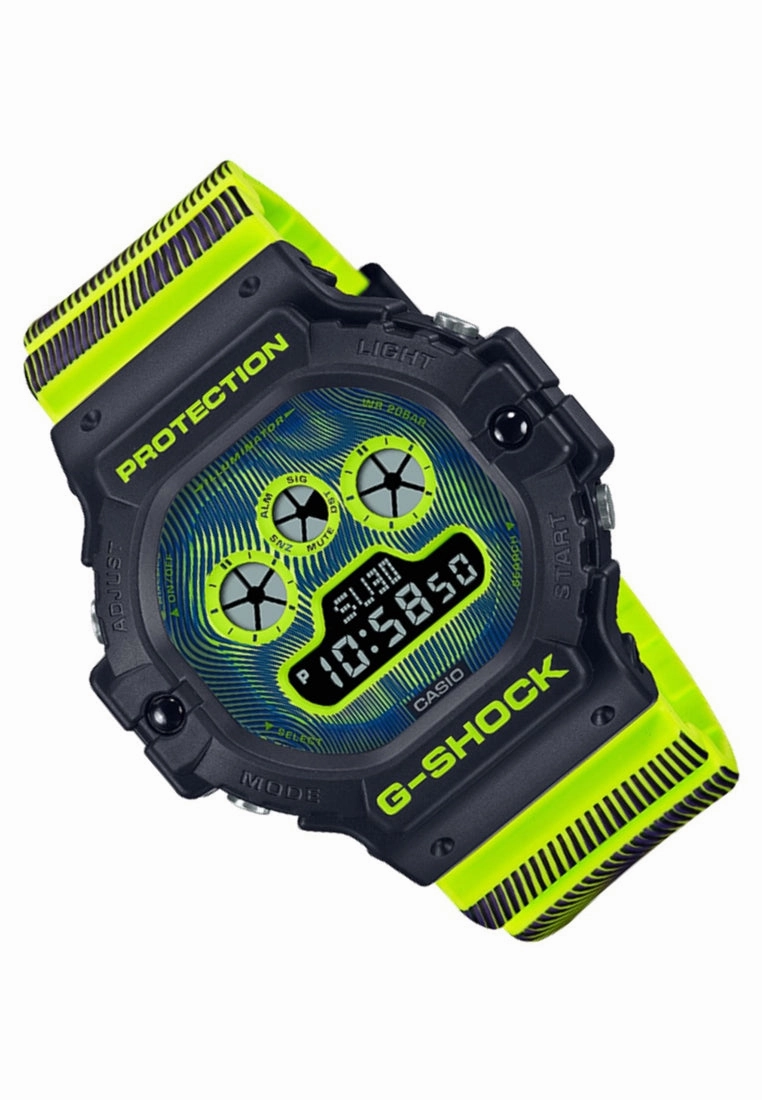 Casio G-shock DW-5900TD-9DR Digital Rubber Strap Watch For Men