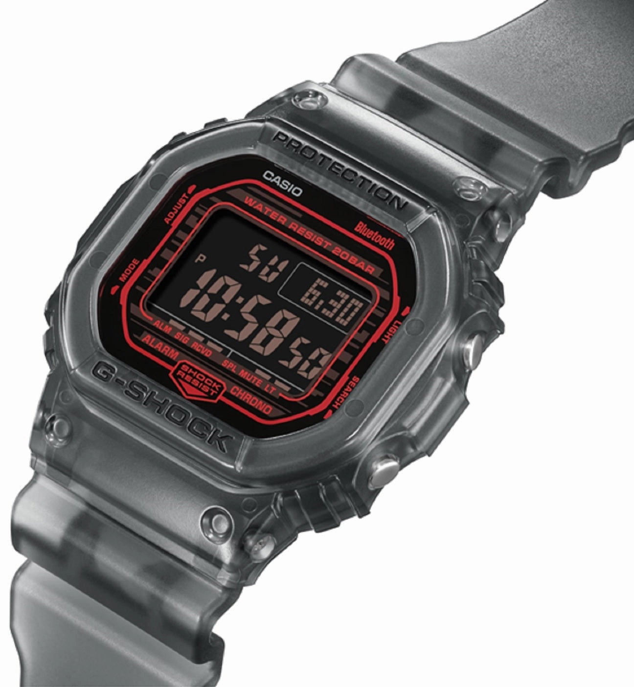 Casio G-shock DW-B5600G-1DR Digital Rubber Strap Watch For Men
