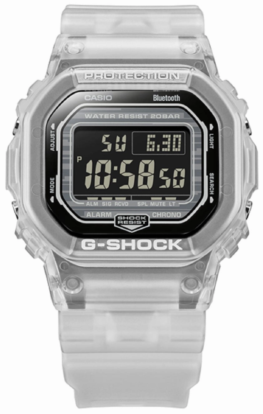 Casio G-shock DW-B5600G-7DR Digital Rubber Strap Watch For Men