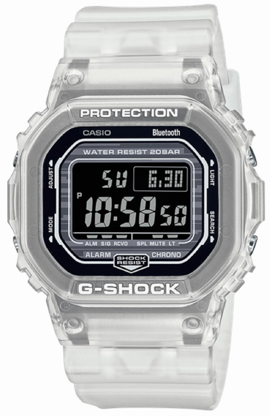 Casio G-shock DW-B5600G-7DR Digital Rubber Strap Watch For Men