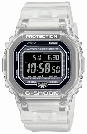 Casio G-shock DW-B5600G-7DR Digital Rubber Strap Watch For Men
