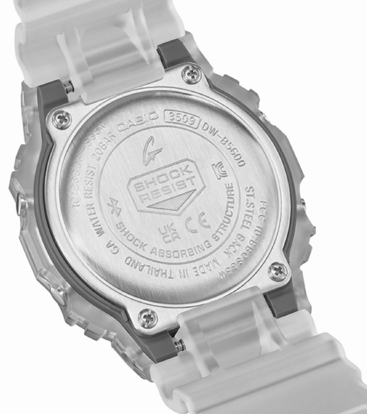 Casio G-shock DW-B5600G-7DR Digital Rubber Strap Watch For Men