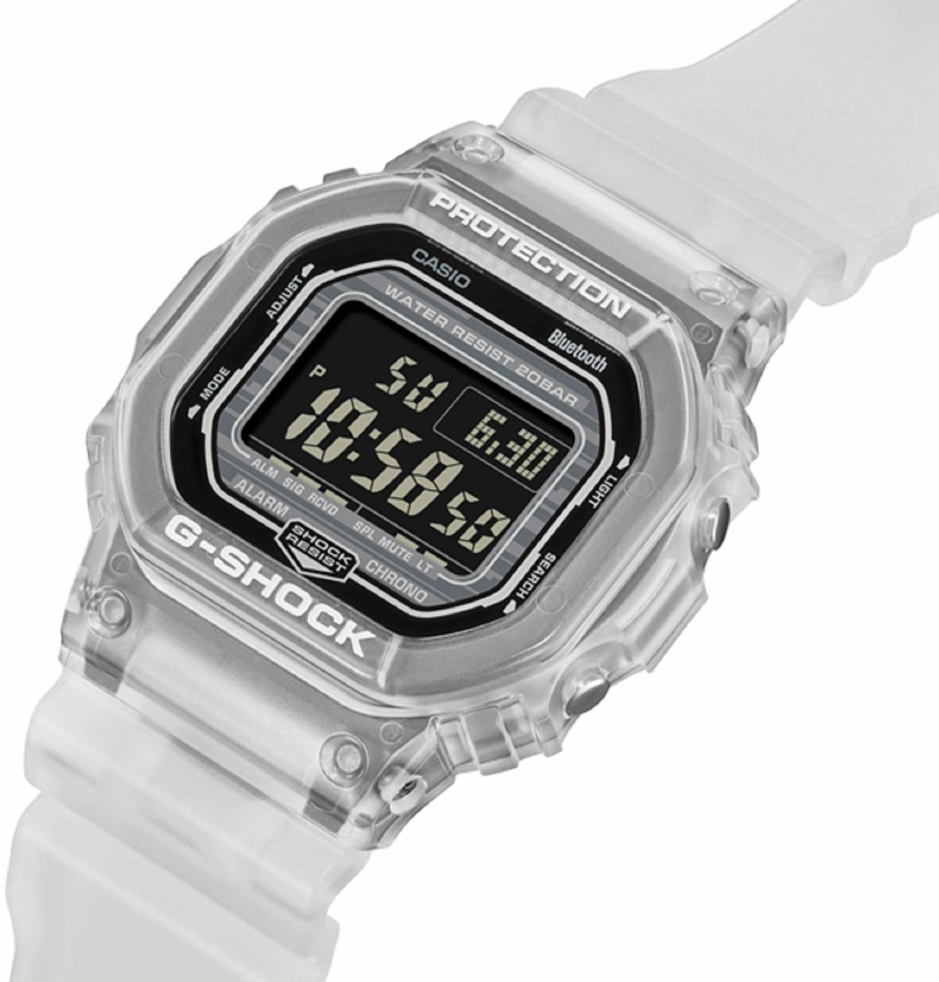 Casio G-shock DW-B5600G-7DR Digital Rubber Strap Watch For Men