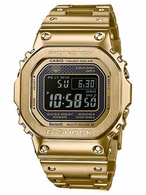 Casio G-Shock FULL METAL 5000 Steel Mens Gold Watch GMWB5000GD-9