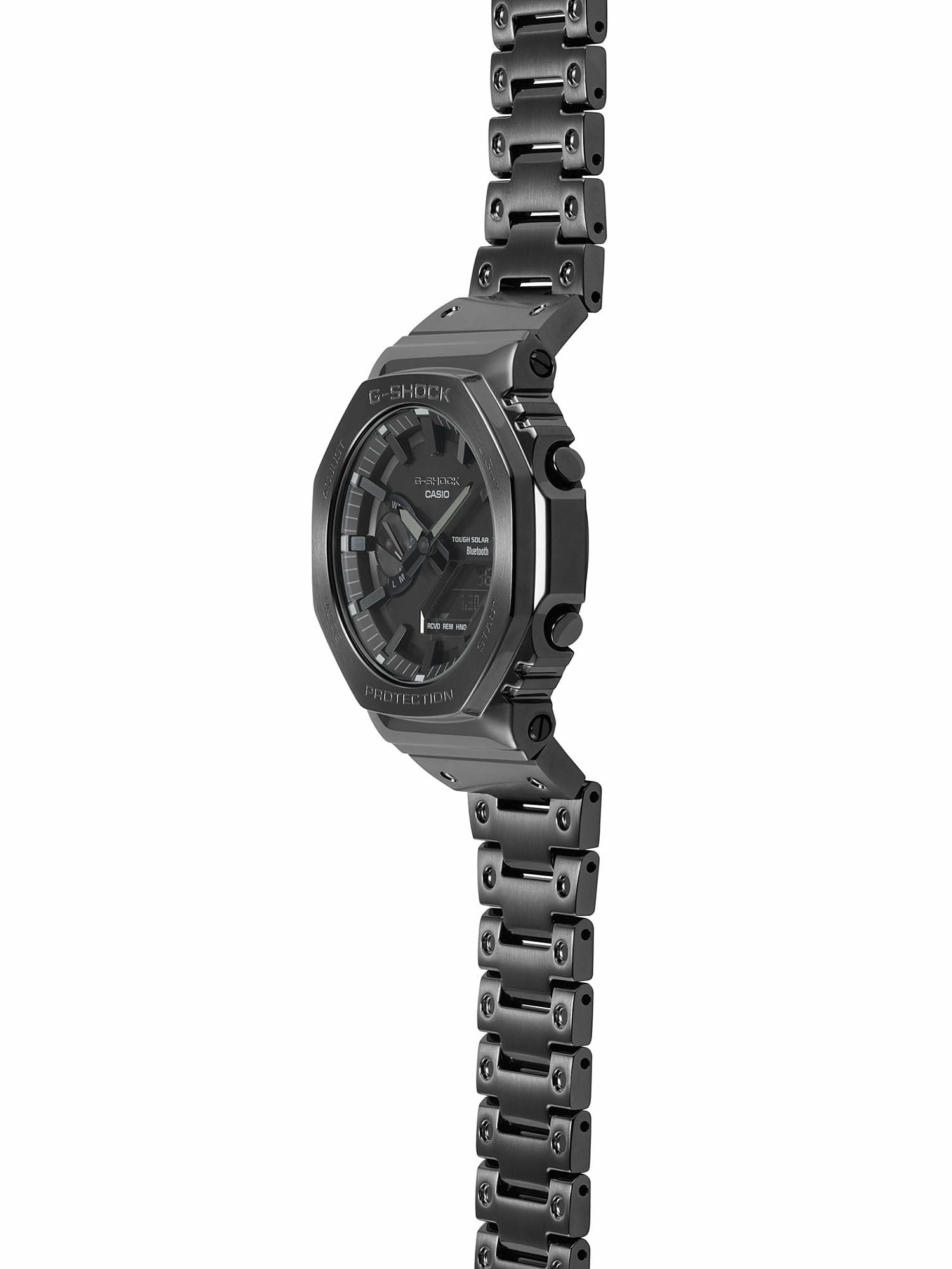Casio G-Shock Full Metal Solar/Bluetooth Mens All Black Watch GMB2100BD-1A