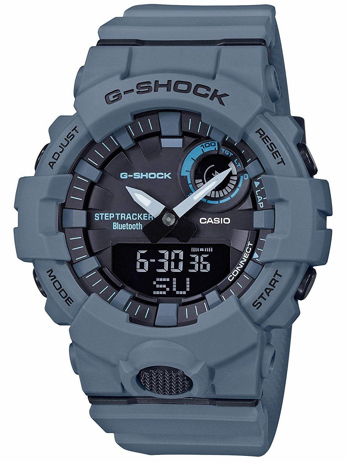 Casio G-Shock G-SQUAD Step Tracker Blue Mens Watch GBA800UC-2A
