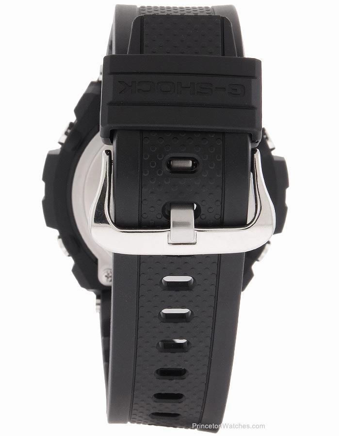 Casio G-Shock G-Steel Analog /Digital - World Time - Black & Gold-Tone - Strap
