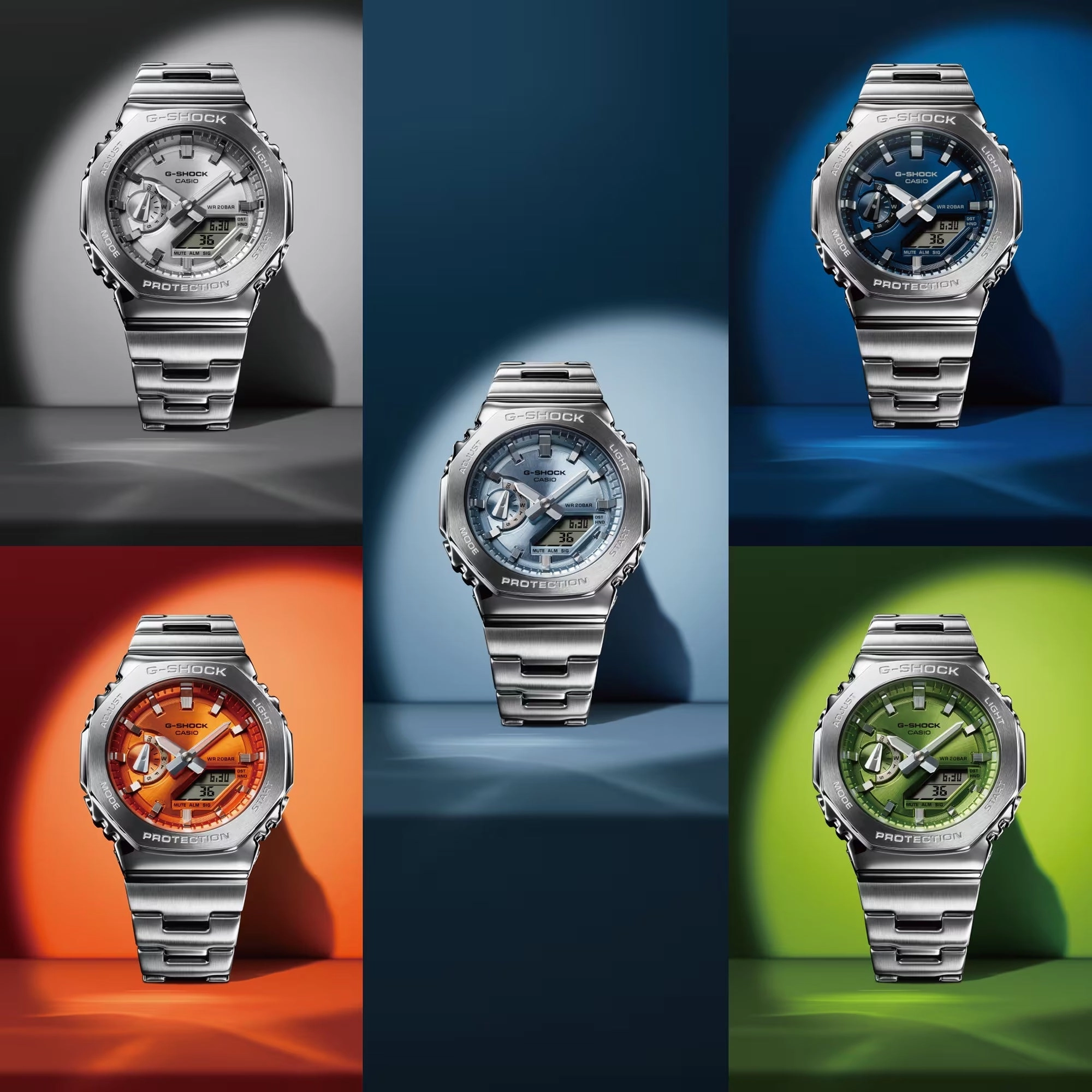 Casio G-Shock G-STEEL Analog-Digital Watch GM2110D-3A