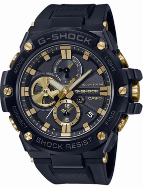 Casio G-Shock G-Steel Carbon Bezel Bluetooth Mens Watch GSTB100GC-1A