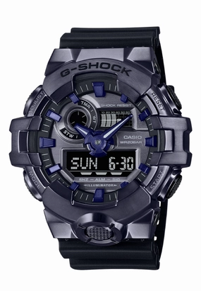 Casio G-shock G-Steel GM-700P-6A Digital Analog Rubber Strap Watch for Men