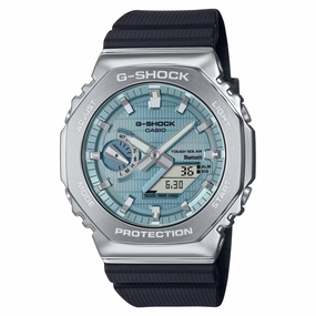 Casio G-Shock G-Steel METALLIC VAPOR Bluetooth Solar Mens Watch GBM2100A-1A2
