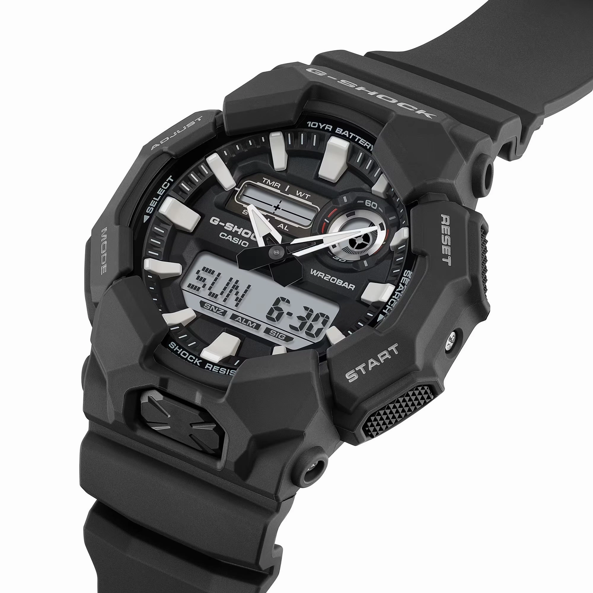 Casio G-Shock GA010-1A Bio-Resin High-Brightness LED Black Mens Watch