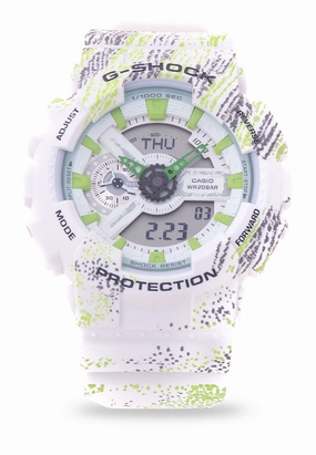 Casio G-shock GA-110TX-7A Digital Analog Rubber Strap Watch For Men