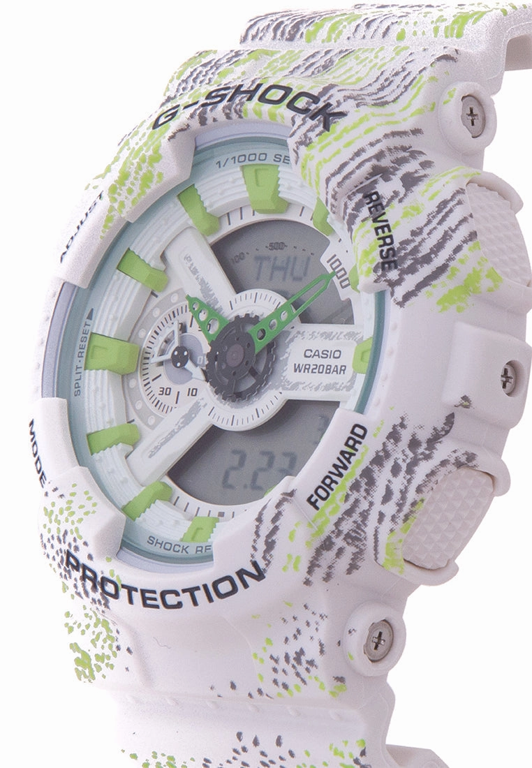 Casio G-shock GA-110TX-7A Digital Analog Rubber Strap Watch For Men