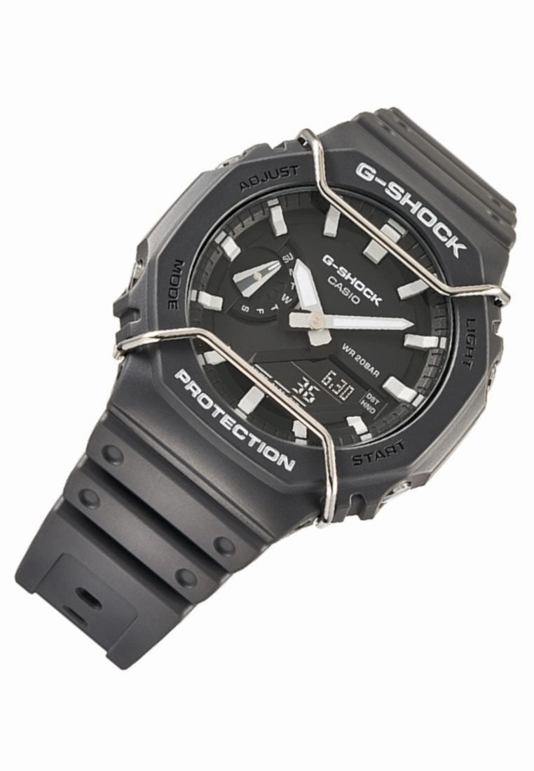 Casio G-shock GA-2100PTS-8A Digital Analog Rubber Strap Watch For Men