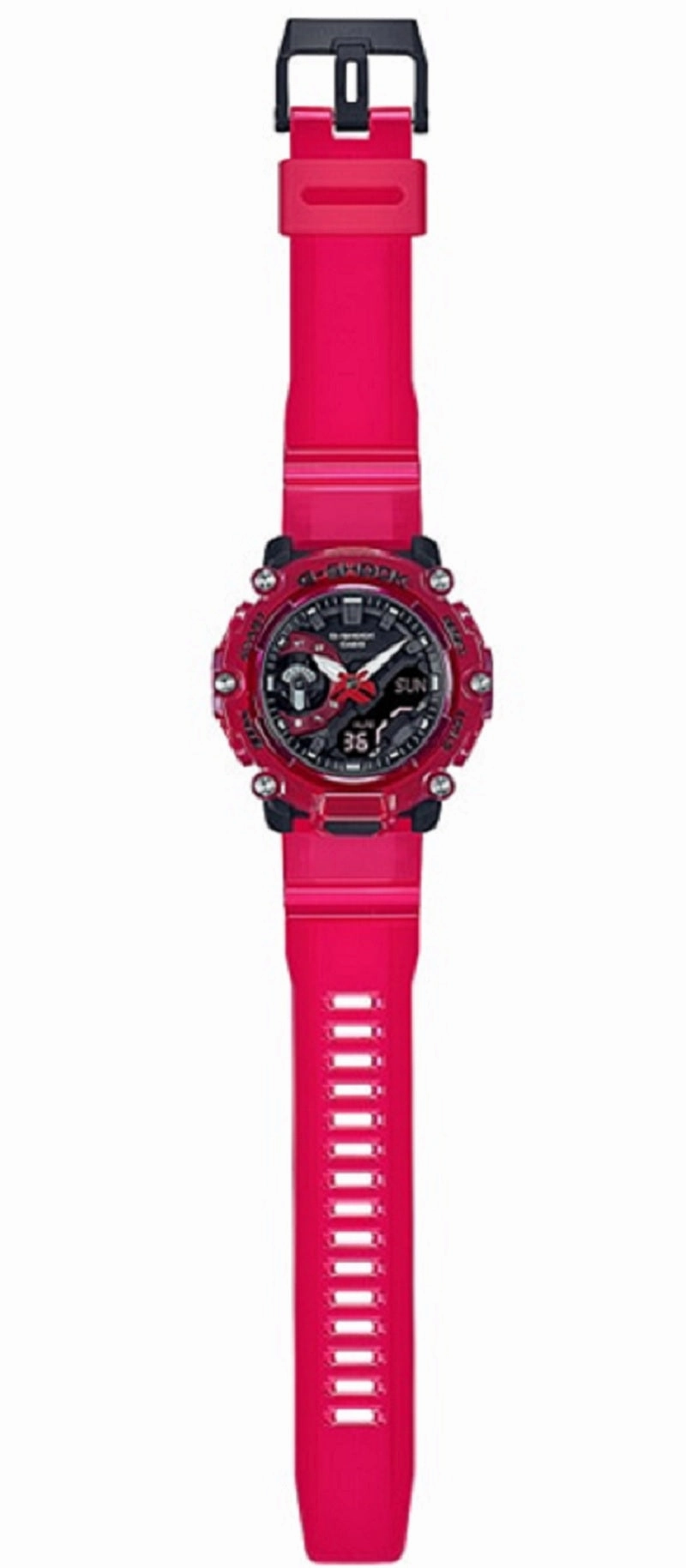 Casio G-shock GA-2200SKL-4A Digital Analog Stainless Steel Strap Watch For Men