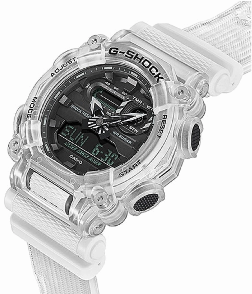 Casio G-shock GA-900SKL-7A Digital Analog Rubber Strap Watch For Men