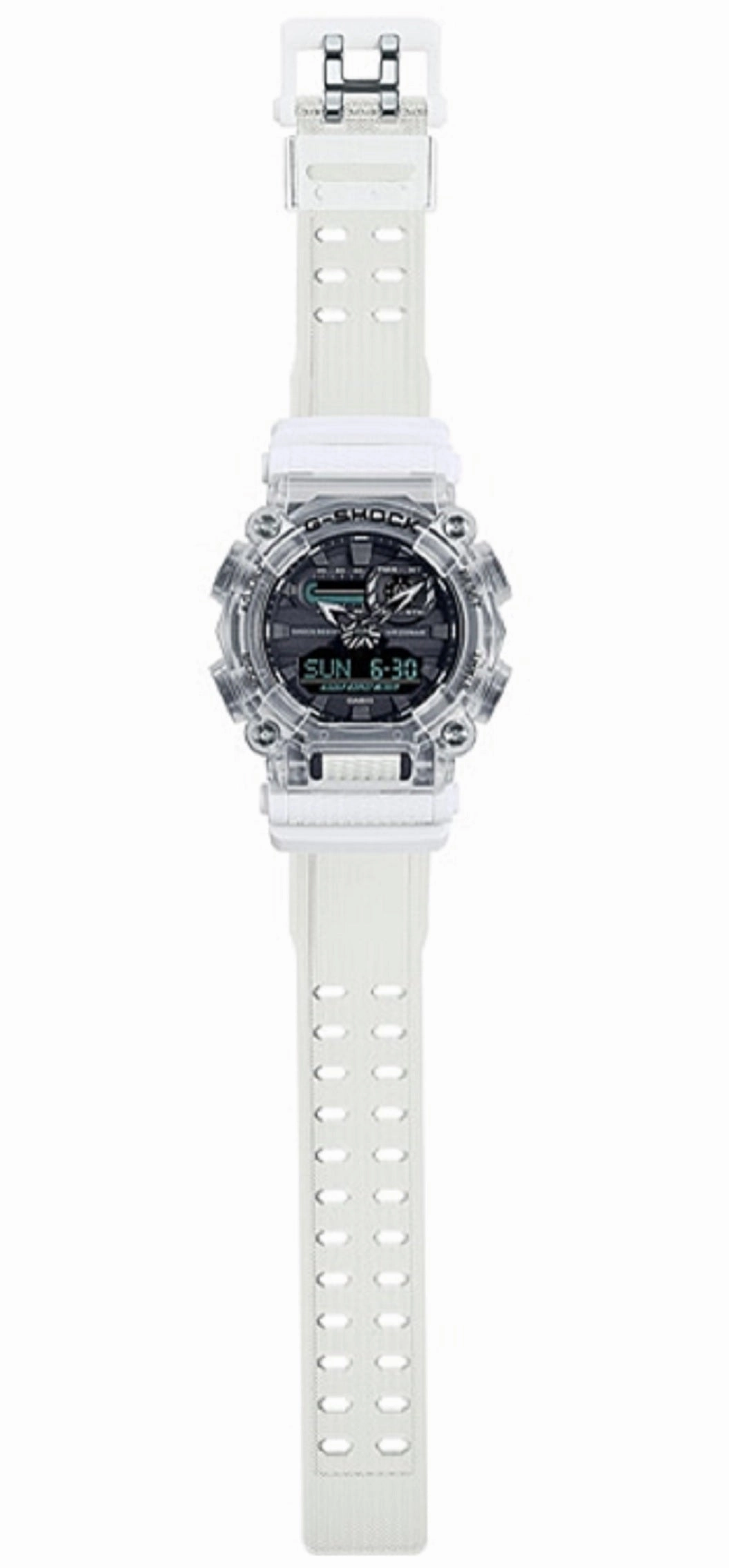 Casio G-shock GA-900SKL-7A Digital Analog Rubber Strap Watch For Men