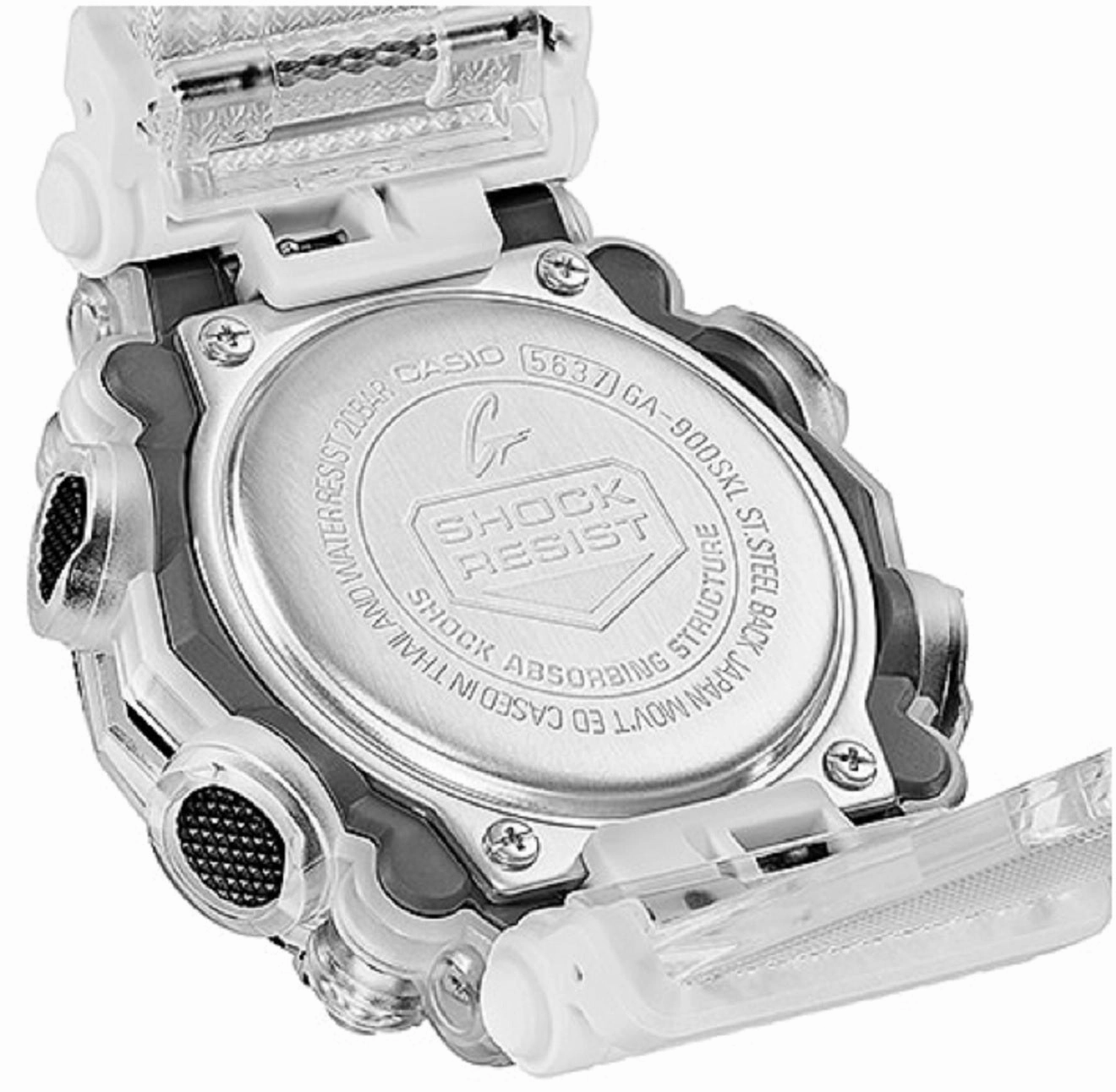 Casio G-shock GA-900SKL-7A Digital Analog Rubber Strap Watch For Men