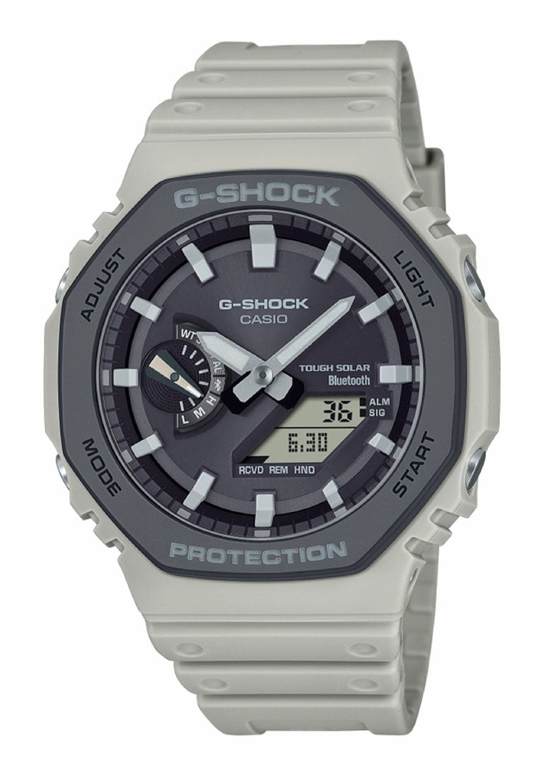 Casio G-shock GA-B2100LUU-5A Digital Analog Rubber Strap Solar Watch for Men