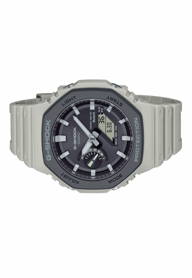Casio G-shock GA-B2100LUU-5A Digital Analog Rubber Strap Solar Watch for Men