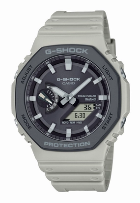 Casio G-shock GA-B2100LUU-5A Digital Analog Rubber Strap Solar Watch for Men