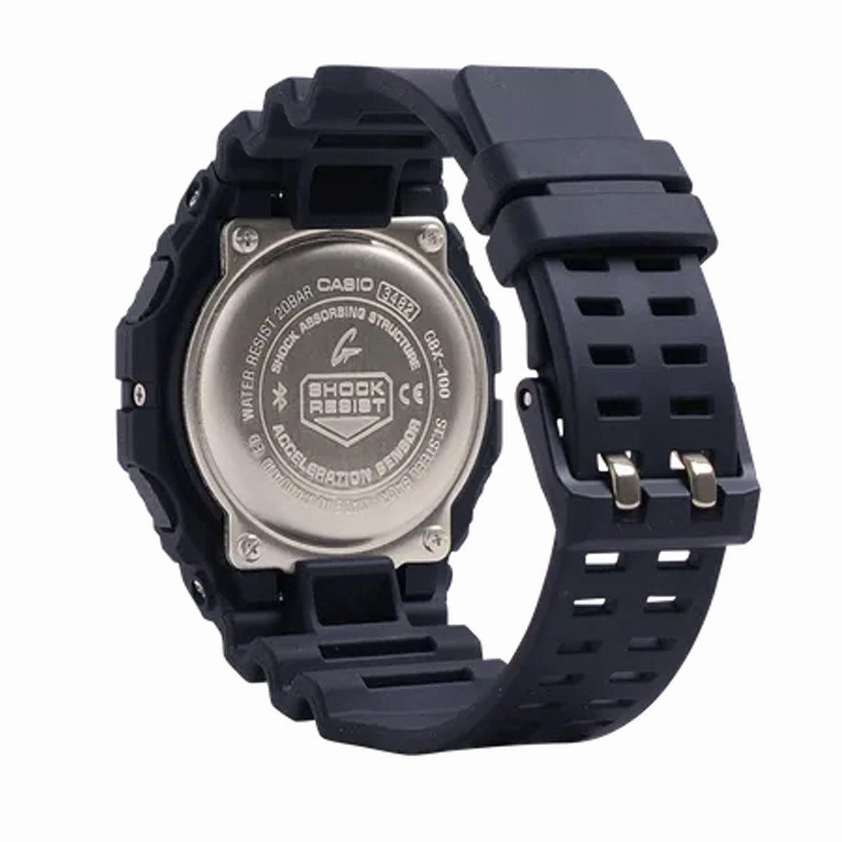 Casio G-shock GBX-100-1DR Bluetooth Digital Rubber Strap Watch For Men