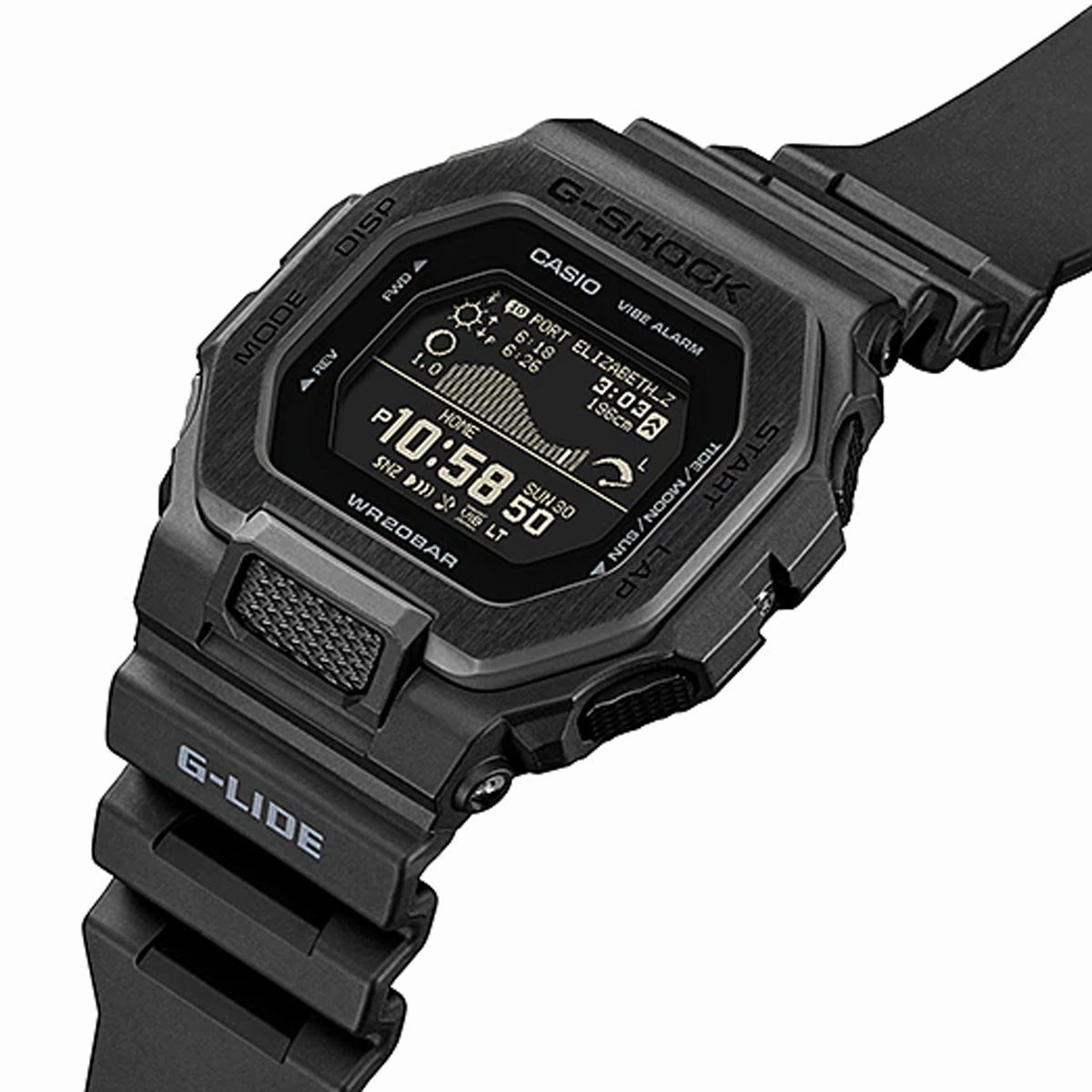 Casio G-shock GBX-100NS-1DR Bluetooth Digital Rubber Strap Watch For Men