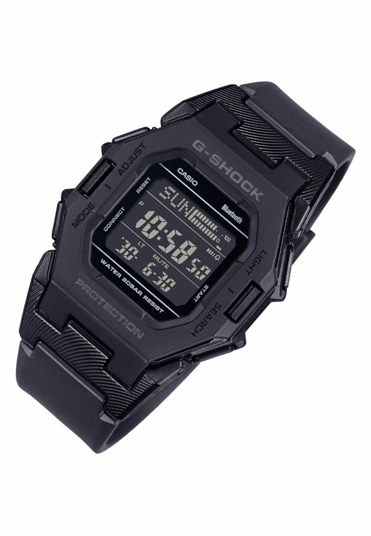 Casio G-shock GD-B500-1DR Digital Rubber Strap Bluetooth Watch for Men