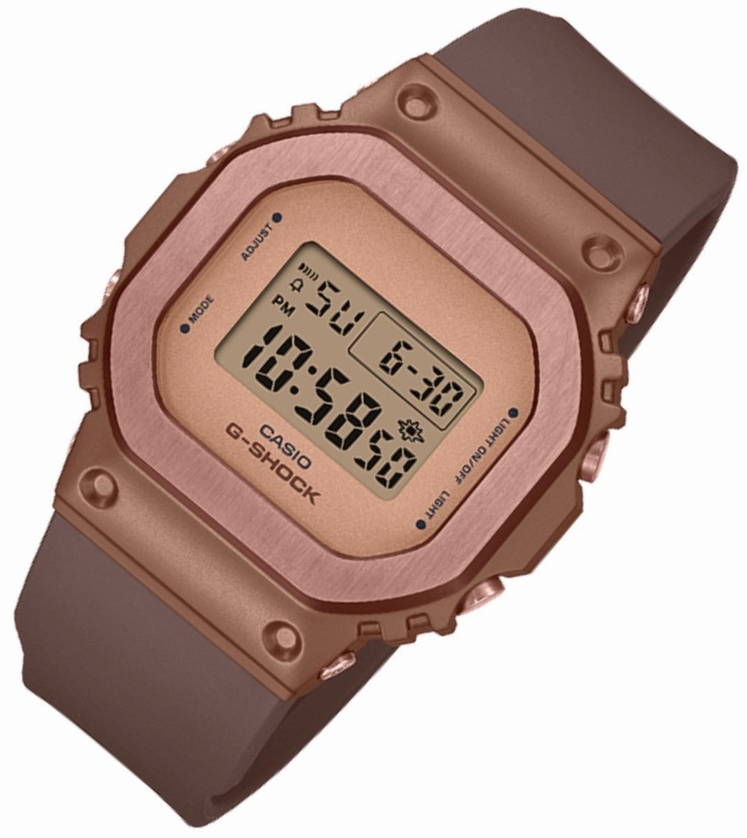 Casio G-shock GM-S5600BR-5DR Digital Rubber Strap Watch