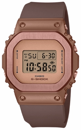 Casio G-shock GM-S5600BR-5DR Digital Rubber Strap Watch