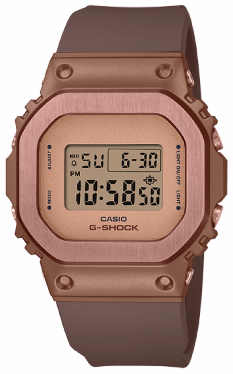 Casio G-shock GM-S5600BR-5DR Digital Rubber Strap Watch