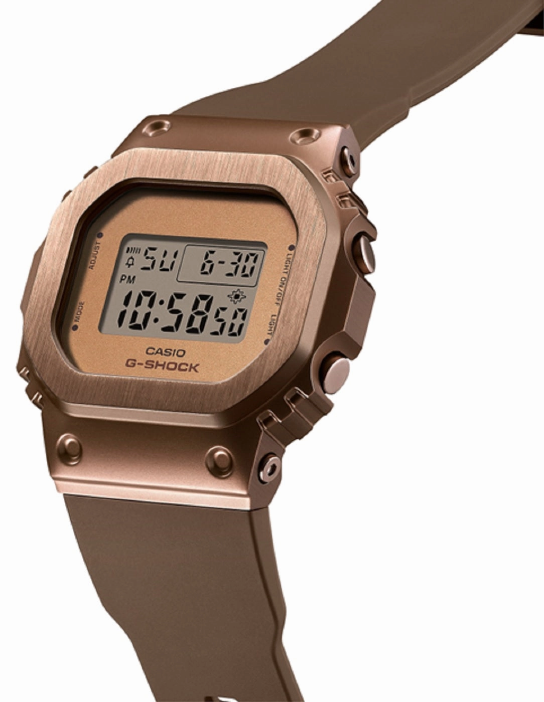 Casio G-shock GM-S5600BR-5DR Digital Rubber Strap Watch