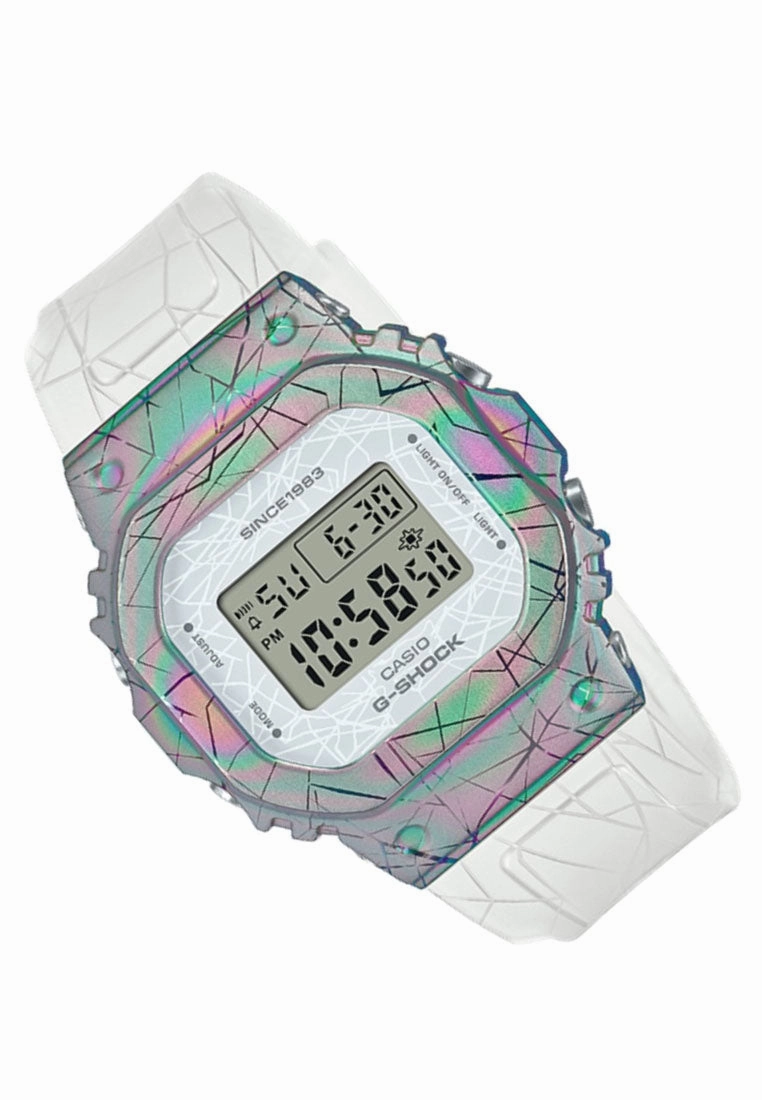 Casio G-shock GM-S5640GEM-7DR Digital Rubber Strap Watch