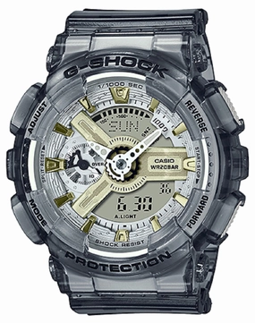 Casio G-shock GMA-S110GS-8A Digital Analog Rubber Strap Watch