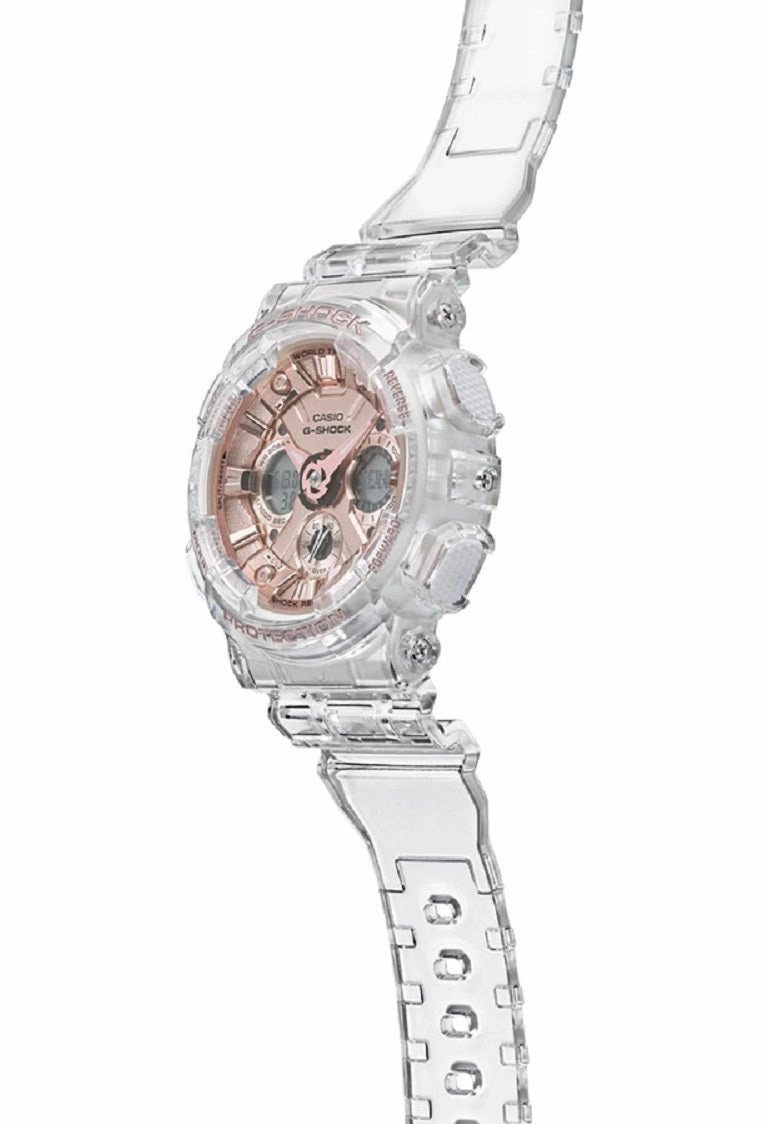 Casio G-shock GMA-S120SR-7A Digital Analog Rubber Strap Watch