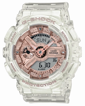 Casio G-shock GMA-S120SR-7A Digital Analog Rubber Strap Watch
