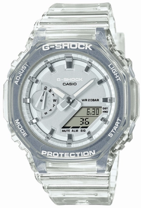 Casio G-shock GMA-S2100SK-7A Digital Analog Rubber Strap Watch for Women