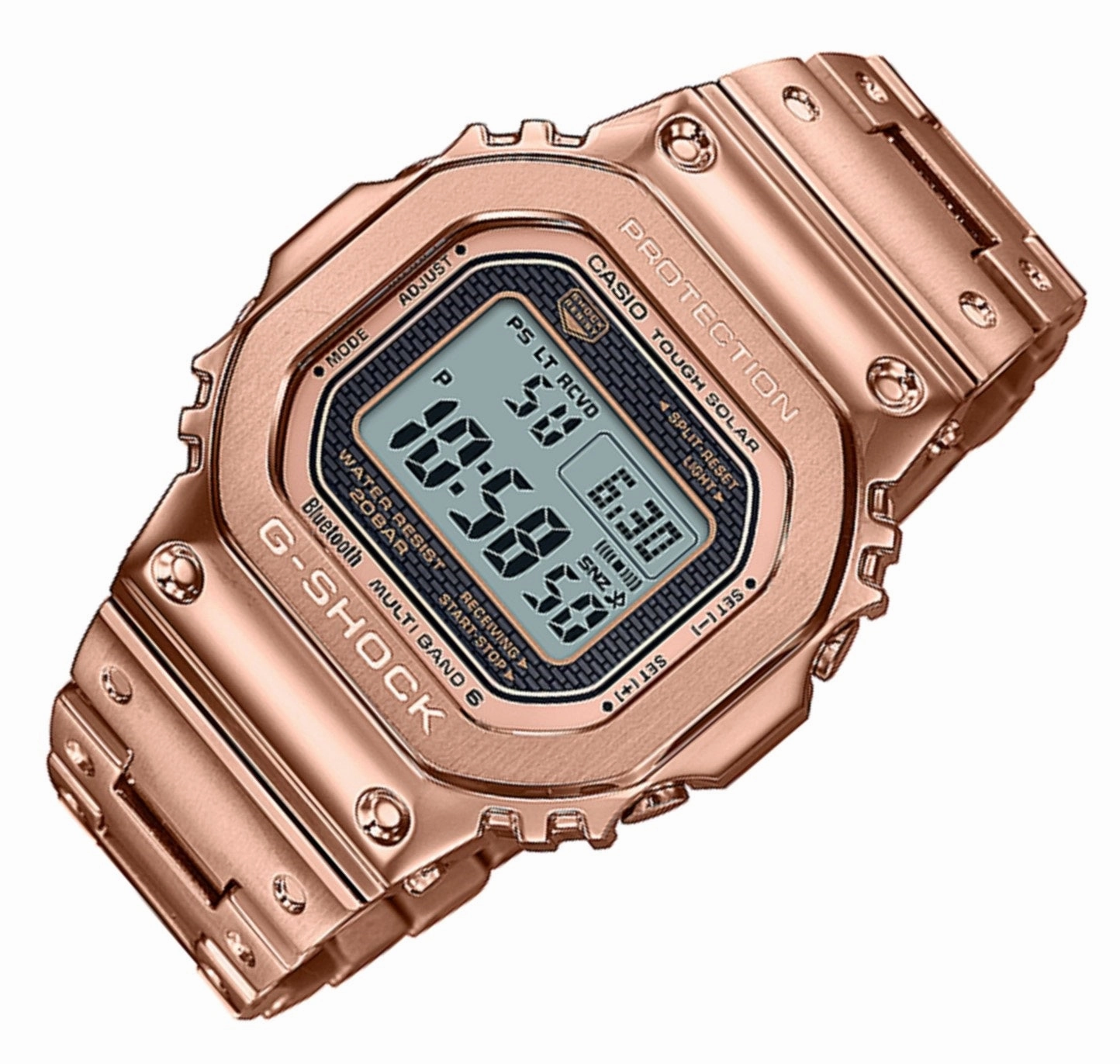 Casio G-shock GMW-B5000GD-4DR Digital Stainless Steel Strap Watch